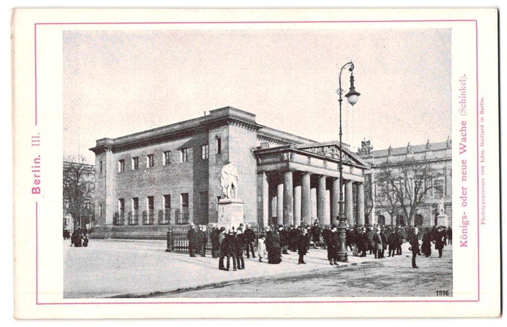 Photography / Light Print Edm. Gaillard, Berlin, View of Berlin, the Kings – ode