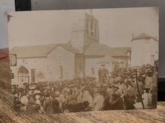 Old Process Photo 1900 – Saint Alban Church Location in Limagnole (48)