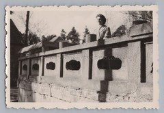 Berlin Frohnau 1957 Temple Facility Woman Old Photo 1950s