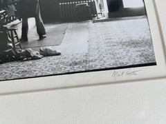 Mark Ritter Signed Vintage B&W Photo Silver Gelatin Print Mid-Century Modern Art