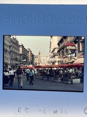 Lot Of 40 Vintage Budapest Hungary Vacation Amateur 35mm Color Slides ct39