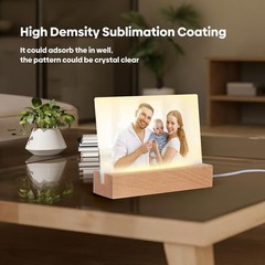 Personalized Photo Night Light Plaque, Couple Photo Lamp, Custom Led Night