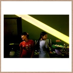 SIGNED NIKOS ECONOMOPOULOS RESTAURANT MYANMAR 2013 LTD 6 x 6 MAGNUM PRINT