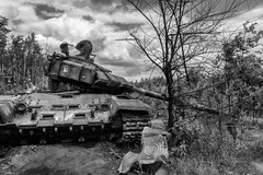 «War-Torn Ukraine» Paperback Photo Book by Pierre Toutain-Dorbec photojournalism