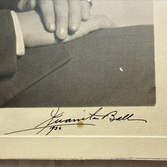 Vintage 1936 11×9 Inch Black And White Portrait Of A Man Business Man in a Suit