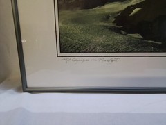 «Mt. Olympus in Moonlight» Framed Landscape Photograph by Gary Carlson
