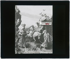 The Return Of Egypt, Photo Glass Plate, Black & White, Positive 8.5×10 Cm