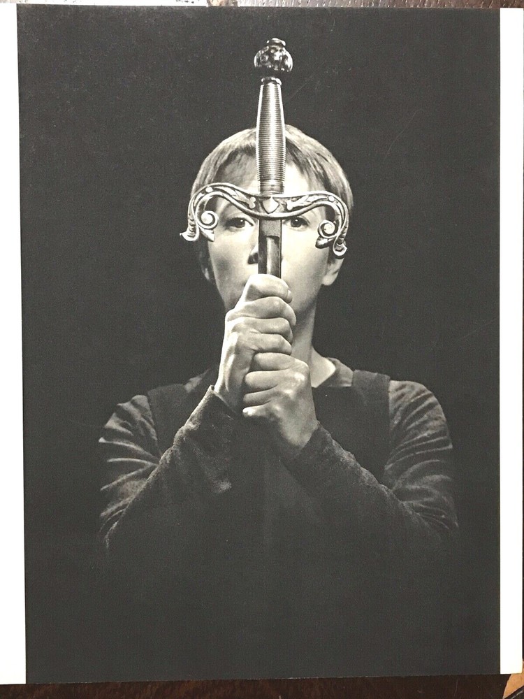 YOUSUF KARSH Photogravure Portrait Art Photo Print, 1960s – JULIE HARRIS