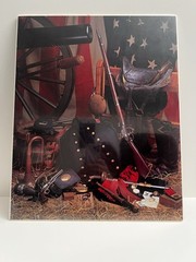 Civil War Union Memorabilia Collage Photo Poster w/Index Sealed on Foam Board