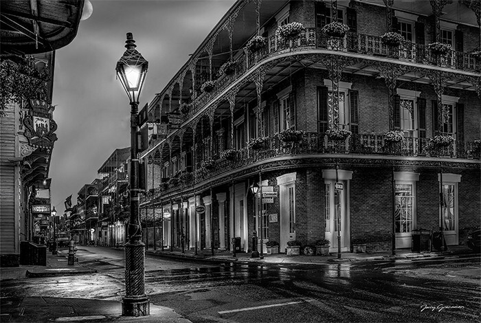 New Orleans MOONLIGHT ON ROYAL a beautiful 10X15 fine art photo, French Quarter