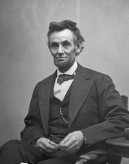Abe Lincoln Photograph Print 11″x14″ #2