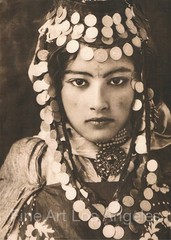 Lehnert & Landrock Photo, Ouled Nail Girl, Algeria, 1905