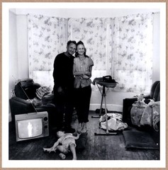 SIGNED BRUCE DAVIDSON FAMILY PORTRAIT FROM THE SERIES SUBSISTENCE USA LTD 6 x 6
