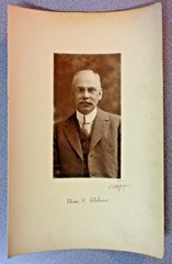 Rare CHARLES ALDEN SIGNED EDWARD CURTIS PHOTO Shoe Company Founder New England