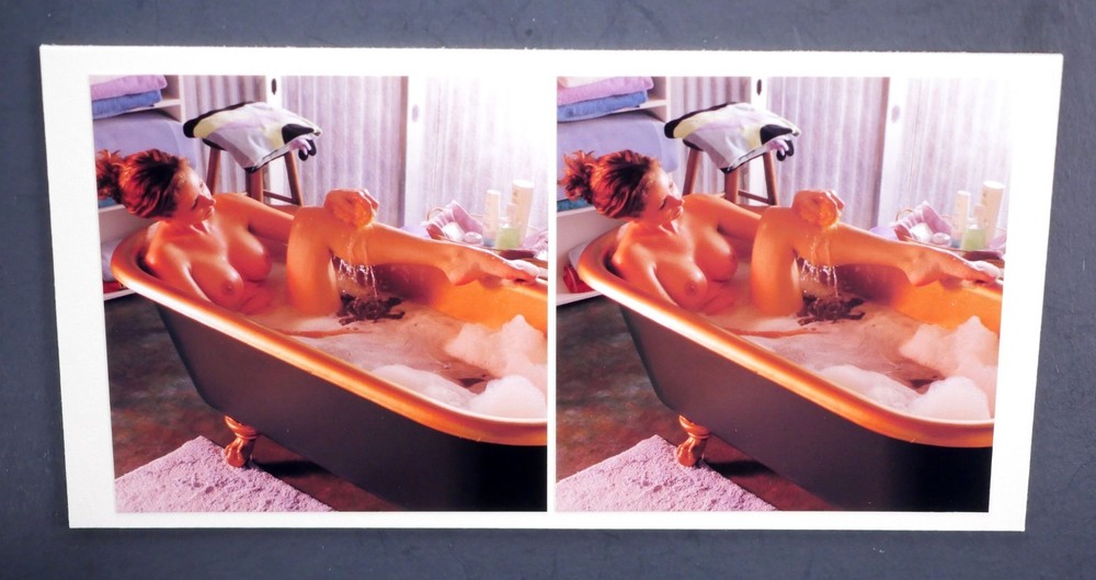 Boris Starosta 3D Stereoview – Michelle A198- nude model signed 2008 #267