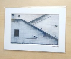 Matted Photo Print London Art Modern Street Photography Home Decor Indie