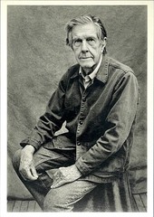 John Cage Art Print Card Photo By Marion Ettinger 1991 Fotofolio 4.25”x6”