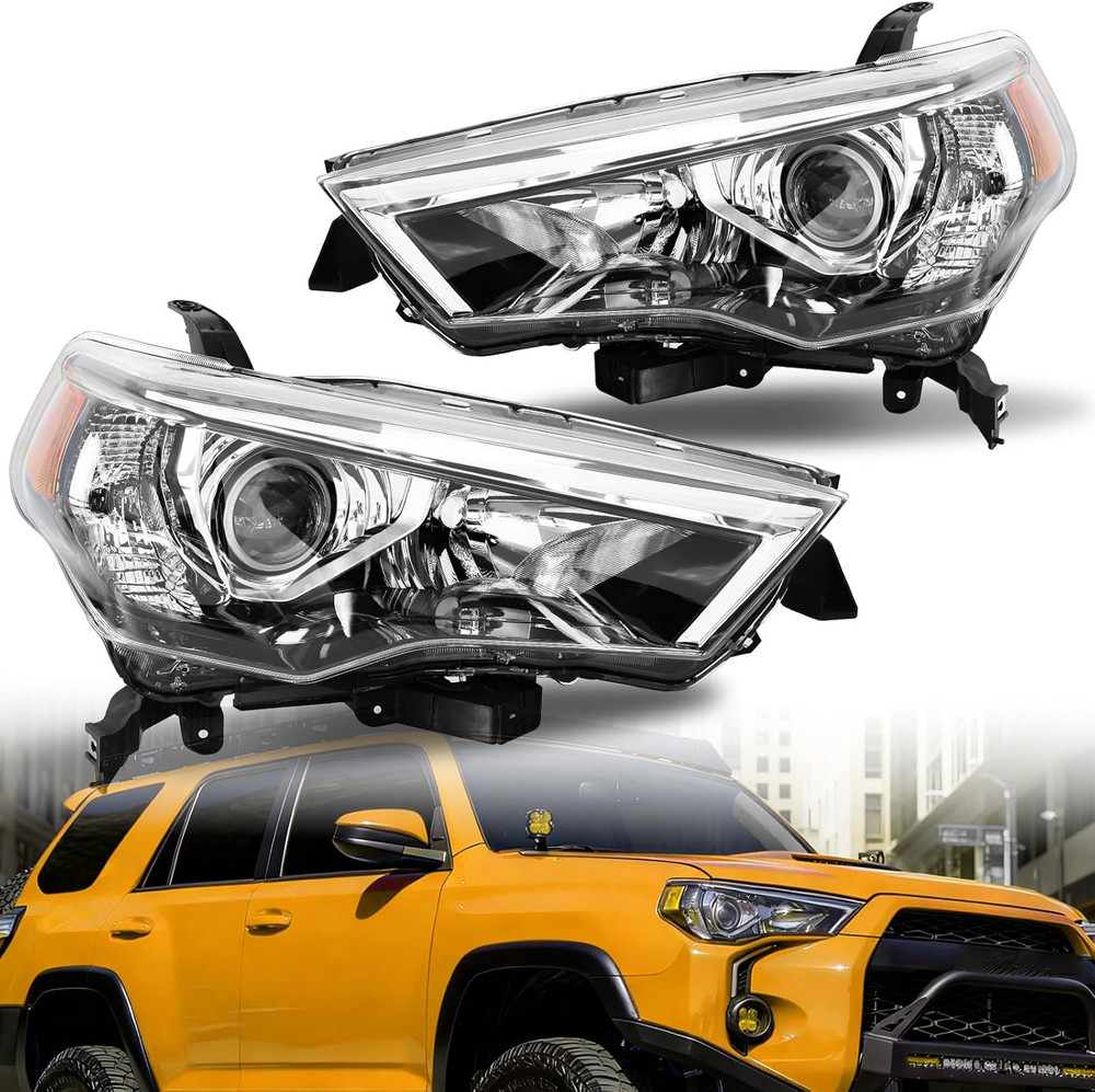 Headlight Assembly Fit for 2014-2020 Toyota 4Runner Replacement for TO2519150 TO