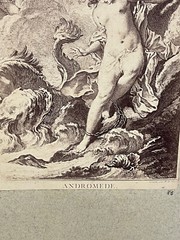 Curiosa Albumen Photograph Engraving François Boucher A. Calavas Paris 1875