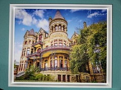 Bishop Palace – Victorian – Galveston TX – Framed Photography On Canvas 18×24