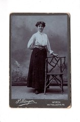 CDV Photo Lady Portrait / Fine Lady – Vienna 1900s