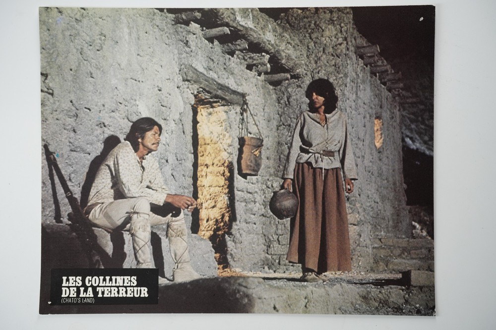 Photo Cinema Lobby Cards The Hills Of Terror (Chato’s Land) 22X28Cm 1970