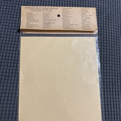 Vtg Tender Tribute Water Color Set of 1 New In Package Sealed USA Made Rare