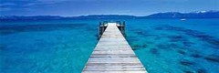 Peter Lik «Tahoe Jetty» Lake Tahoe 1M Framed Picture w/ COA
