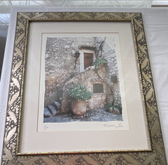 Maureen Love Signed Color Architecture Photo 22×24 Matted Framed Portrait