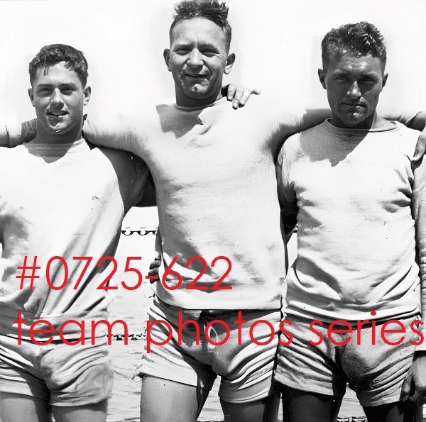 VINTAGE MALE PORTRAIT #0725-622 -team photos series -free shipping in usa