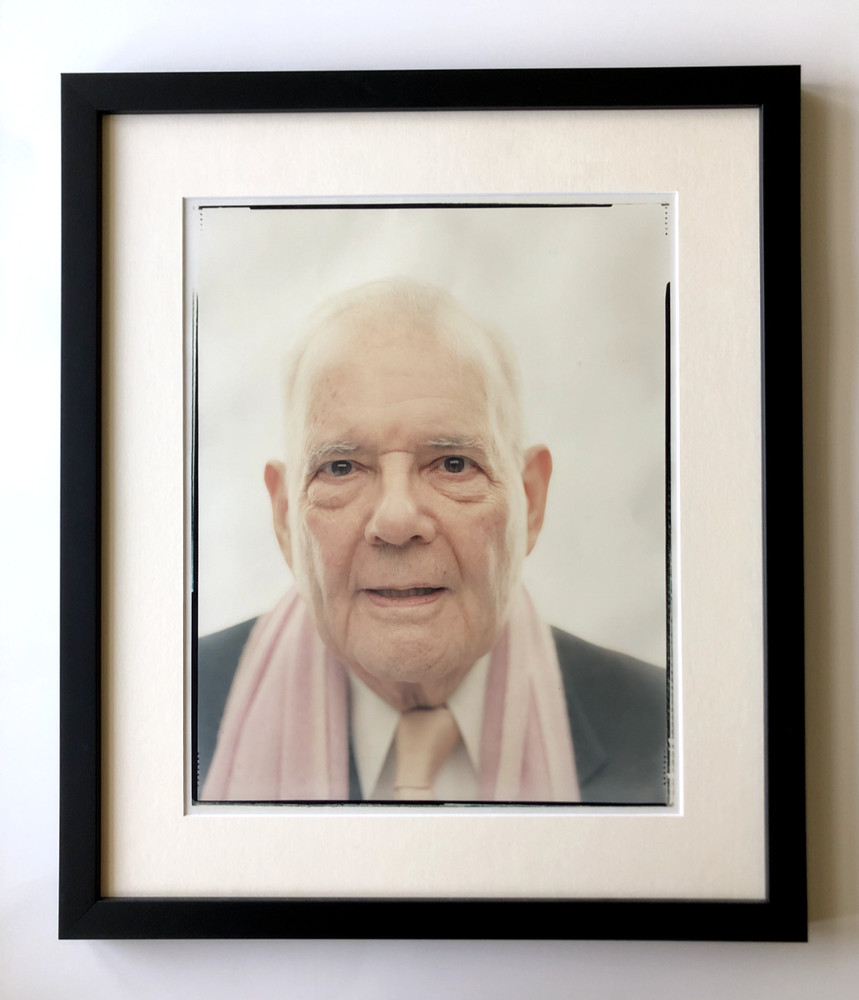 Portrait of Robert Silvers (New York Review of Books) by Andreas Laszlo Konrath