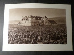Old Photo Cliché, Combiér, Château Le Clos Vougeot, 20×29, CASTLE