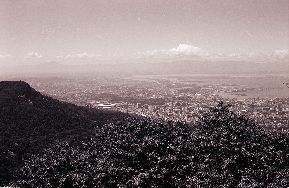 Vista #2 Corcovado Mountain, Brazil, 16 x 24 in, Art photo by Melanie Gonzalez