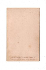 Joh. Schneider CDV Photo Man on a Tower – Mayrhofberg Mayrhoferberg around 1870