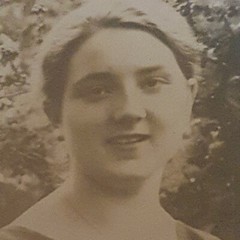 Photo Antique, Vintage, 1930, Young Pretty Woman in Summer Dress