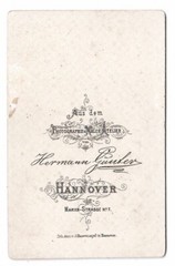 1532 – CDV * men’s portrait * Hanover around 1890