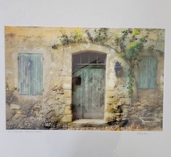 Craig Love Photograph France Ltd Ed 6/175 ‘Green Door’ Rhône Valley, Provence