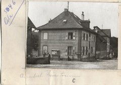 Old Black And White Photo Glass Plate Negative 13X18 CM Climbach + Print