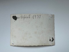 Photo F 1 football team photo Frankfurt 1937 6x9cm
