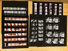 1999 S Vega Model Photo Lot Contact Sheets Polaroids Daniel Kim MIKCO Fashion