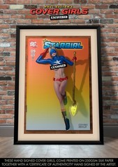 Stargirl SEXY Brec Bassinger Courtney Whitmore DC Comic Signed Print Cover Girls