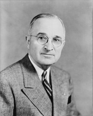 Harry Truman Photograph – Vintage Photo from 1945