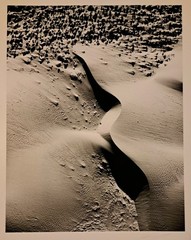 William Garnett «Sand Dune #1, Palm Desert» DOUBLE SIGNED Silver Gelatin Print