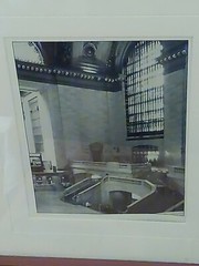 MAJESTIC FRAMED ART PHOTO OF A STATION OR TOWN HALL PHOTO IS 9.5″ H X 7.5″ L