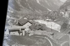 Great old negative entrance to the Gotthard railway tunnel in Göschen? 1900-1920