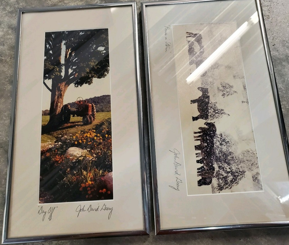 Lot 2 ORIGINAL SIGNED AND TITLED FRAMED PHOTOGRAPH BY JOHN DAVID GEERY