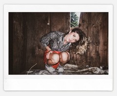 Art model Luna Instax Wide Instant Film Print