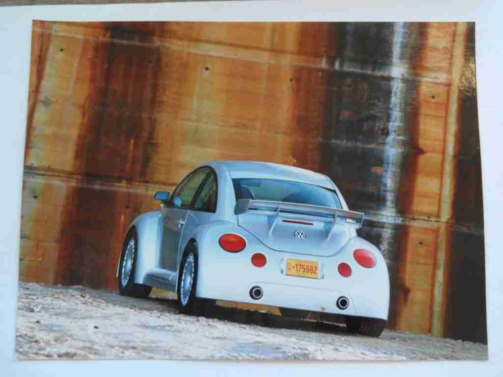 Photo Photography Photograph VW New Beetle RSi Study 1/99 SR1216