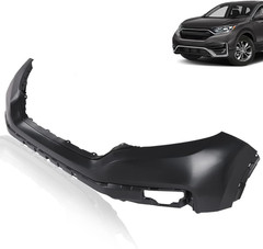 Front Upper Bumper Cover Compatible with Honda CR-V 2020 2021 2022 | Black HO101