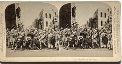 The Life Of Jesus Scene Biblical With Hand Puppets Photo Stereo c1900 Vintage §n5